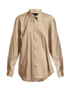 Martine Rose Oversized Tonal-striped Shirt