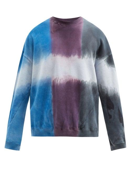 Matchesfashion.com Noma T.d. - Twist Tie-dye Cotton Jersey Sweatshirt - Mens - Multi