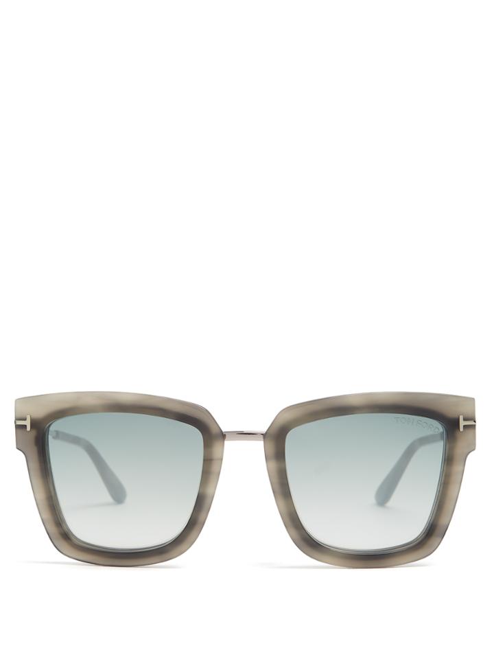 Tom Ford Eyewear Lara Square-frame Sunglasses