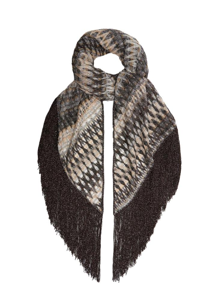 Missoni Metallic Knit Shawl