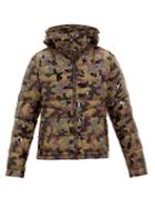 Matchesfashion.com 49 Winters - Camouflage Print Hooded Down Jacket - Mens - Khaki Multi