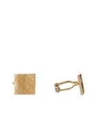 Lanvin Engraved Gold-plated Square Cufflinks