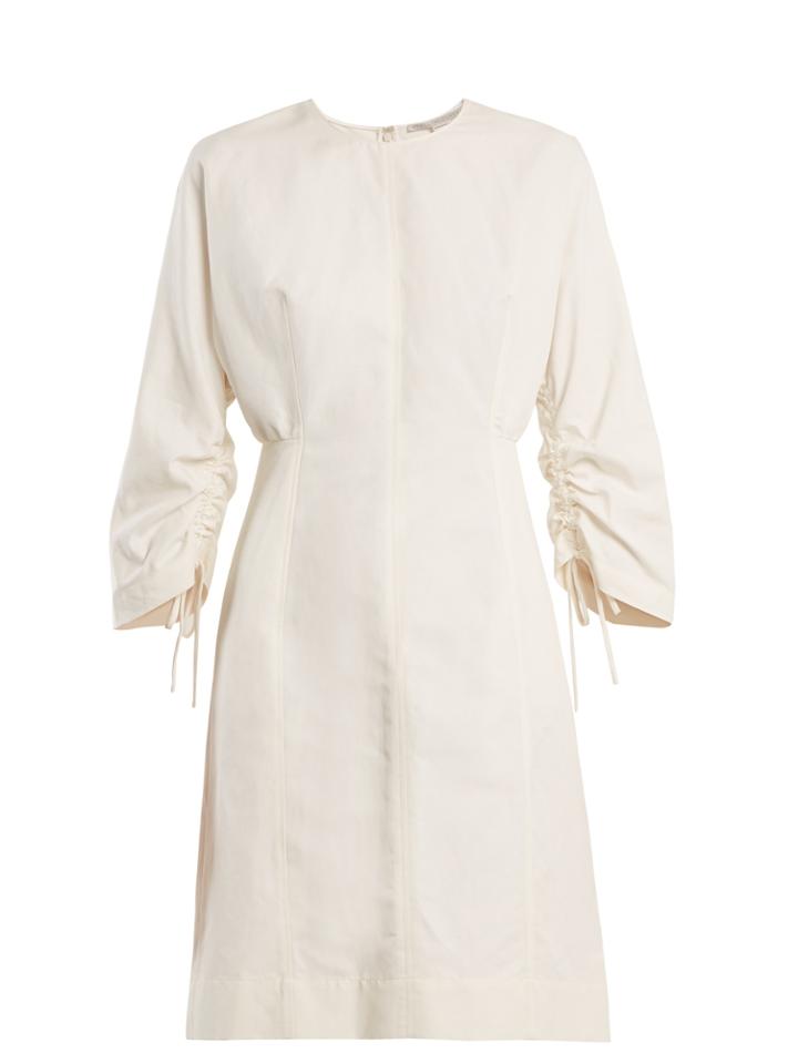 Stella Mccartney Round-neck Cocoon Long-sleeved Dress