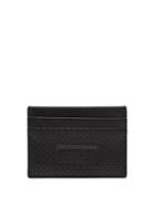 Matchesfashion.com Bottega Veneta - Perforated Leather Cardholder - Mens - Black