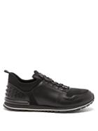 Tod's Low-top Leather And Neoprene Trainers