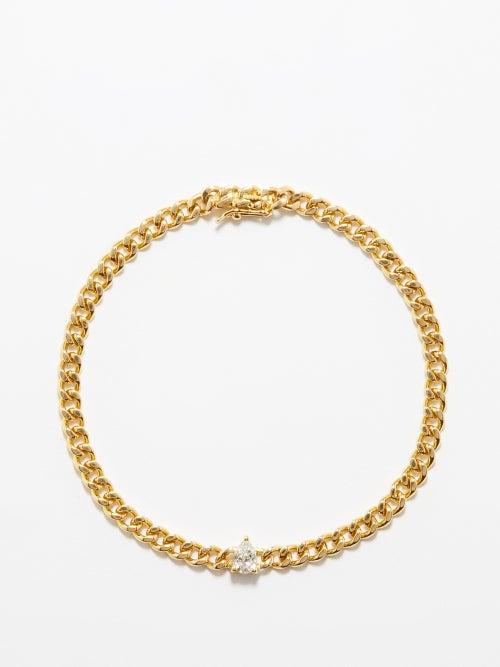 Anita Ko - Diamond & 18kt Gold Bracelet - Womens - Gold Multi