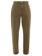Matchesfashion.com Our Legacy - Formal Cut Straight Leg Jeans - Mens - Brown