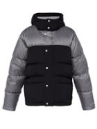 Matchesfashion.com Gucci - Logo Jacquard Down Filled Jacket - Mens - Black Silver