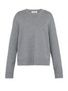 Matchesfashion.com Thom Browne - Stepped Hem Wool Sweater - Mens - Light Grey