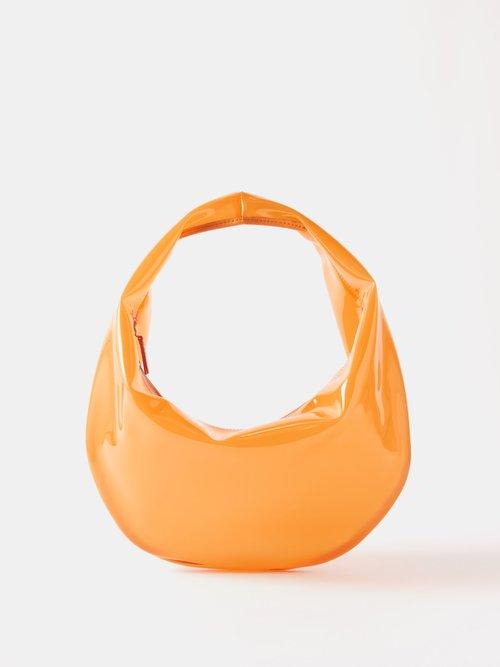 Khaite - Olivia Medium Pvc Shoulder Bag - Womens - Orange