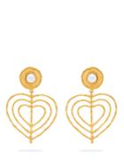 Sylvia Toledano Valentine Heart Clip-on Earrings