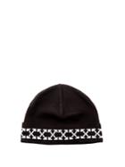 Off-white Arrows-intarsia Beanie Hat