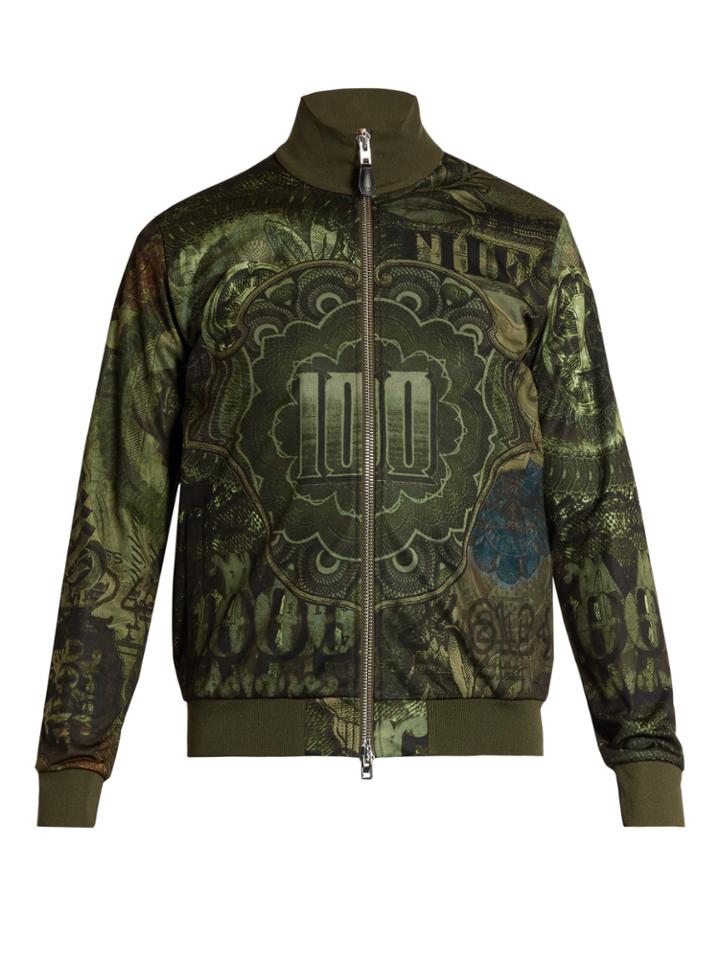 Givenchy Dollar-print Bomber Jacket