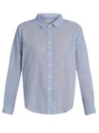 Velvet By Graham & Spencer Claire Striped-cotton Shirt