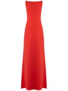 Osman Charlize Tie-back Crepe Gown