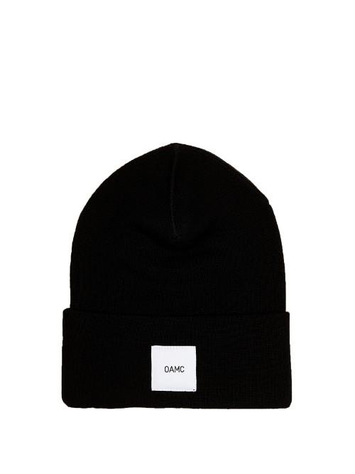 Oamc Knitted Logo Beanie Hat