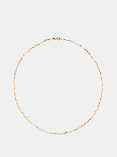 Yvonne Leon - Collier Solitaire 18kt Gold Necklace - Mens - Gold