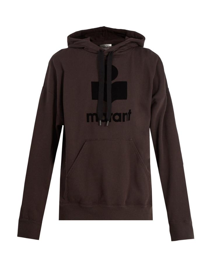 Isabel Marant Miley Hooded Cotton-blend Sweatshirt