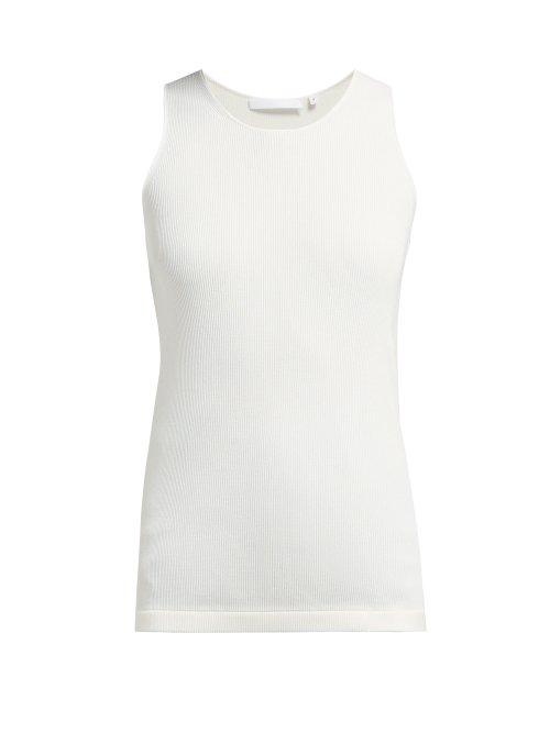 Matchesfashion.com Helmut Lang - Parachute Ribbed Tank Top - Womens - White