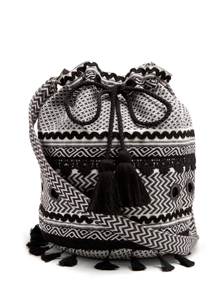 Dodo Bar Or Kashi Jacquard Bucket Bag