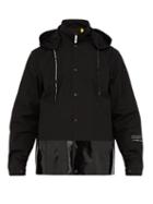 Matchesfashion.com 7 Moncler Fragment - Ska Hooded Cotton Shell Jacket - Mens - Black