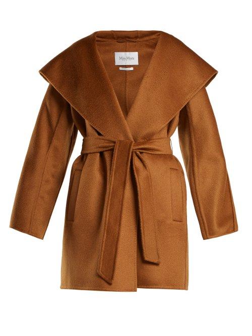 Matchesfashion.com Max Mara - Valdese Coat - Womens - Brown
