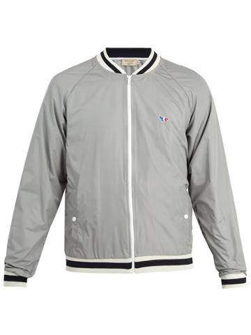 Maison Kitsuné Fox-appliqu Lightweight Bomber Jacket