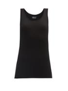 Ladies Lingerie About - Core Merino-wool Jersey Tank Top - Womens - Black