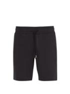 Matchesfashion.com Frescobol Carioca - Straight Leg Cotton Blend Shorts - Mens - Black
