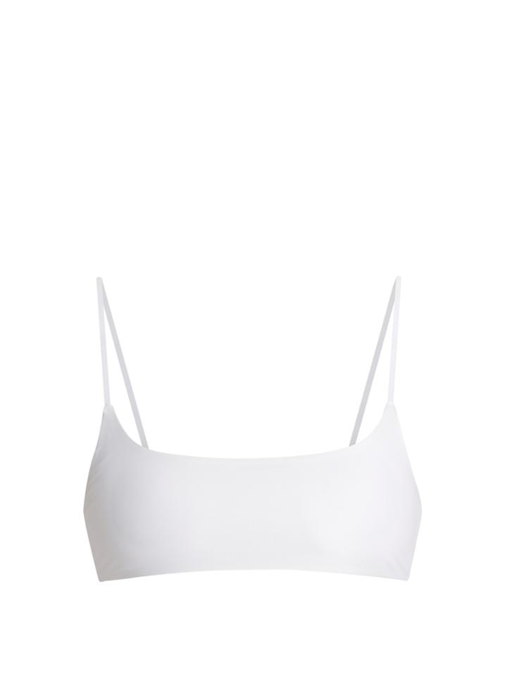 Jade Swim Muse Scoop-neck Bikini Top