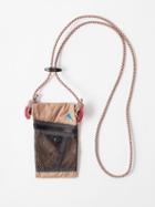Klttermusen - Algir Recycled-fibre Lanyard Pocket Bag - Mens - Beige