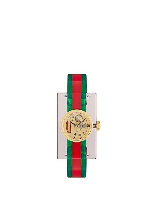 Matchesfashion.com Gucci - Web Plexiglas Watch - Womens - Multi
