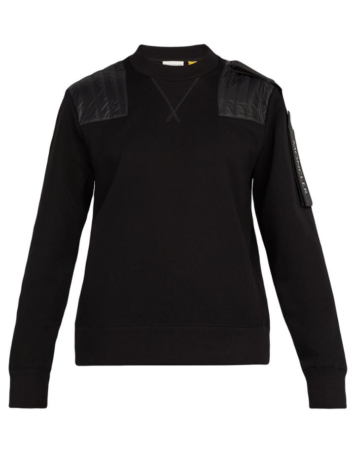 5 Moncler Craig Green Logo-print Epaulette Sweatshirt