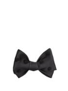 Title Of Work Polka-dot Silk Bow Tie