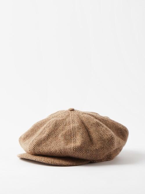 Polo Ralph Lauren - Wool-blend Herringbone-tweed Flat Cap - Mens - Multi