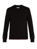 Matchesfashion.com Maison Margiela - Knitted Wool Blend Sweater - Mens - Black
