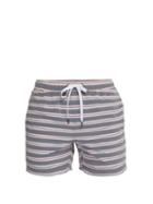 Matchesfashion.com Onia - Charles Striped Swim Shorts - Mens - Light Orange