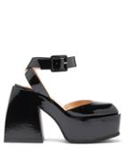 Ladies Shoes Nodaleto - Bulla Sofia Patent-leather Platform Pumps - Womens - Black