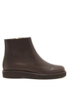 A.p.c. Trevor Leather Chelsea Boots