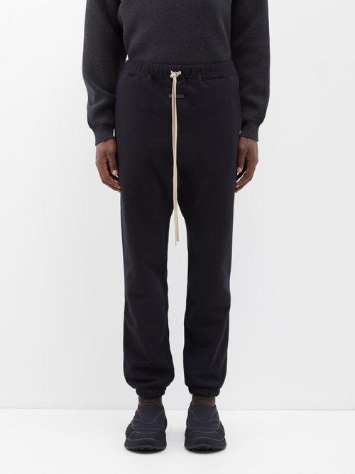 Fear Of God - Eternal Cotton-jersey Track Pants - Mens - Black