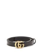 Matchesfashion.com Gucci - Gg Marmont Leather Belt - Womens - Black