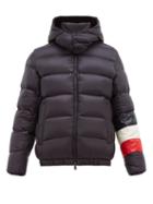 Matchesfashion.com Moncler - Willm Hooded Quilted Down Jacket - Mens - Navy