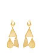 Sophia Kokosalaki Hook & Runes Gold-plated Earrings
