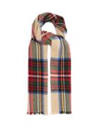 Matchesfashion.com Begg & Co. - Mclaren Checked Wool-blend Scarf - Mens - Red Multi