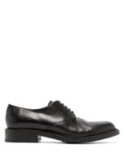 Matchesfashion.com Saint Laurent - Army 20 High Shine Leather Derby Shoes - Mens - Black