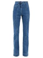 Rejina Pyo - Sadie Organic-cotton Denim Bootcut Jeans - Womens - Mid Denim