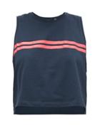 Matchesfashion.com Lndr - Orbit Cotton Crop Top - Womens - Blue
