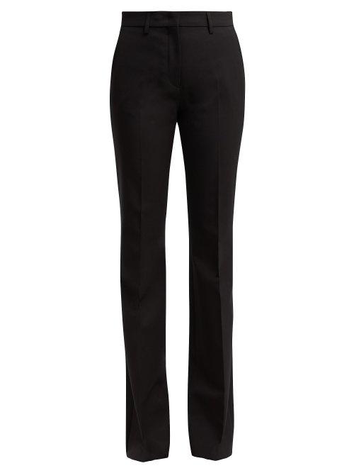 Matchesfashion.com Etro - Ruby Stretch Twill Trousers - Womens - Black