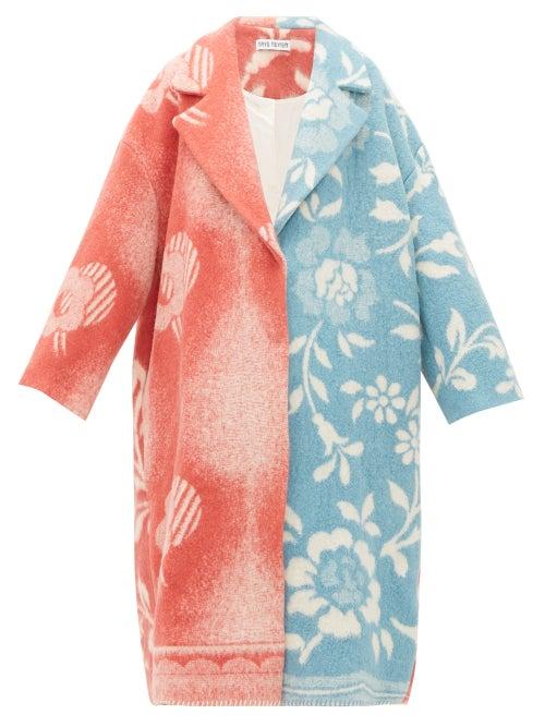 Matchesfashion.com Rave Review - Coco Single-breasted Wool Coat - Womens - Multi