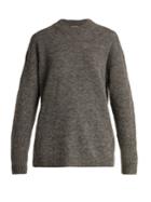Tibi Dropped-sleeve Wool-blend Sweater